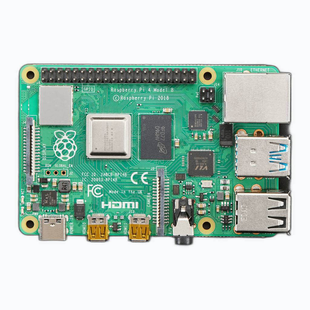 Raspberry Pi 4 Model B 2gb Ports View