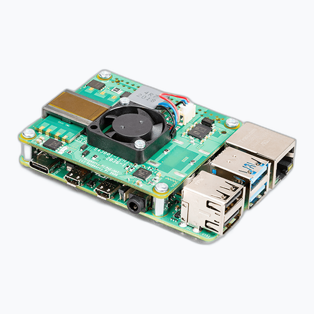 Raspberry Pi 4 Model B 4gb Angled Ports