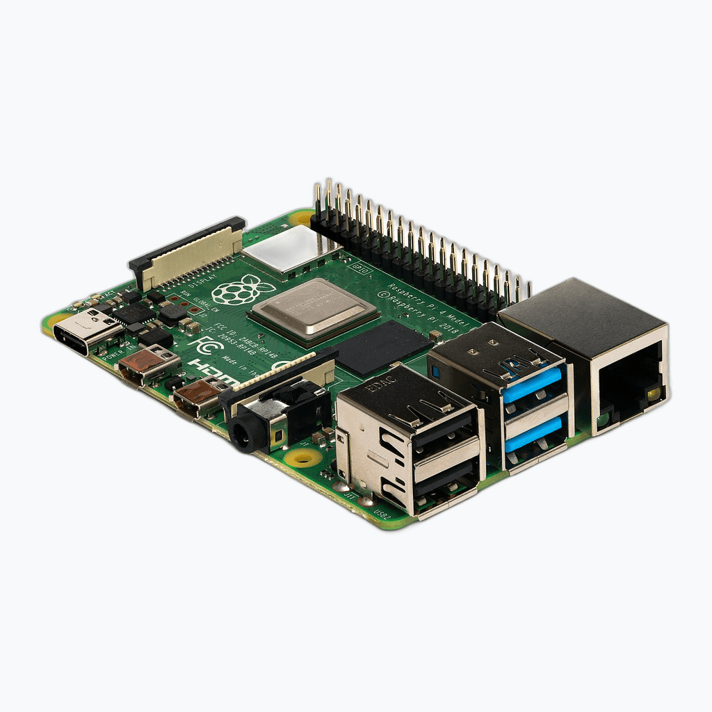 Raspberry Pi 4 Model B 4gb Rear Io Connections